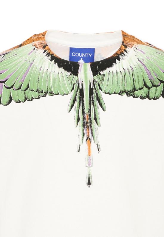 25FW [키즈] 컨트리 오브 밀란 티셔츠 F5CMJBTH063 002 IVORY - COUNTY OF MILAN