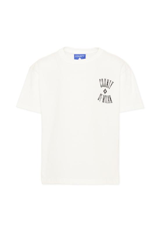 25FW [키즈] 컨트리 오브 밀란 티셔츠 F5CMJBTH043 002 IVORY