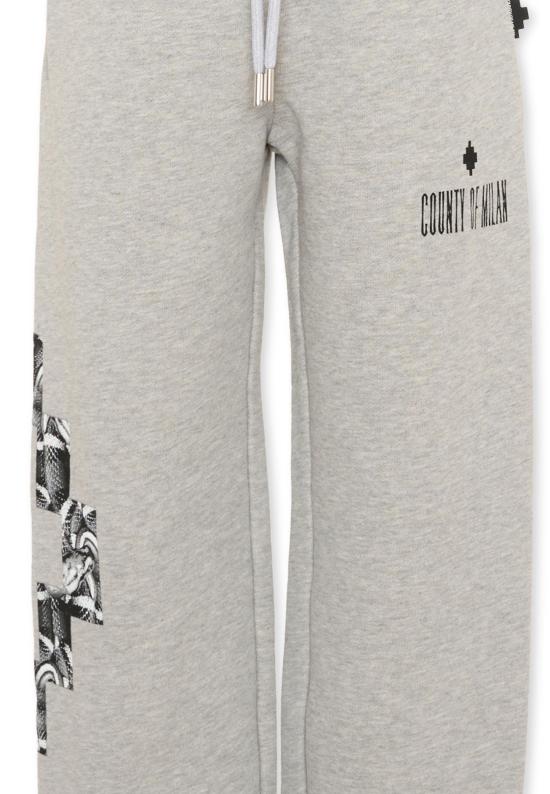 25FW [키즈] 컨트리 오브 밀란 트레이닝/조거 팬츠 F5CMJBFP045 101 GREY - COUNTY OF MILAN