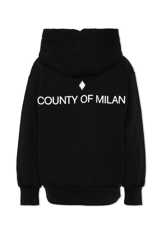 25FW [키즈] 컨트리 오브 밀란 티셔츠 F5CMJBHS002 110 BLACK - COUNTY OF MILAN