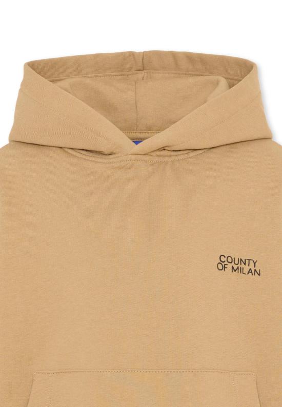 25FW [키즈] 컨트리 오브 밀란 티셔츠 F5CMJBHS006 178 BEIGE - COUNTY OF MILAN