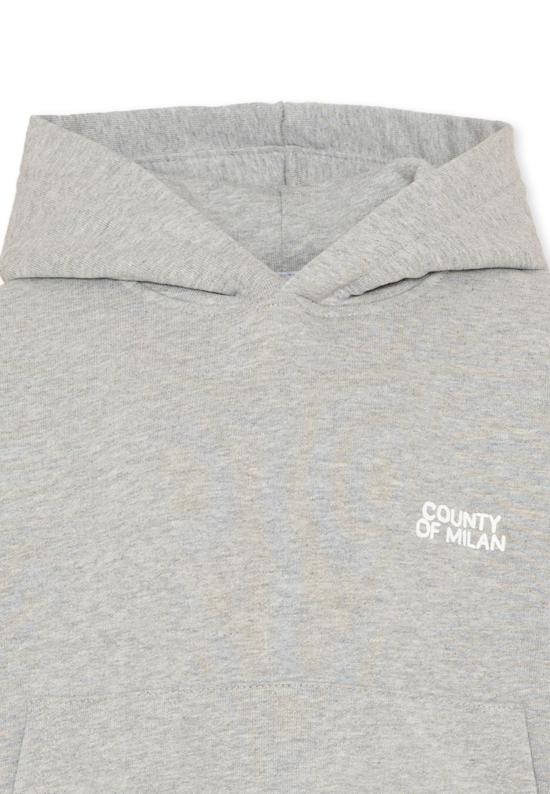 25FW [키즈] 컨트리 오브 밀란 티셔츠 F5CMJBHS006 101 GREY - COUNTY OF MILAN