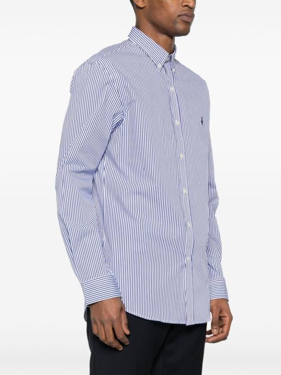 26SS 랄프 로렌 긴팔 셔츠 710928254 008 Blue - RALPH LAUREN
