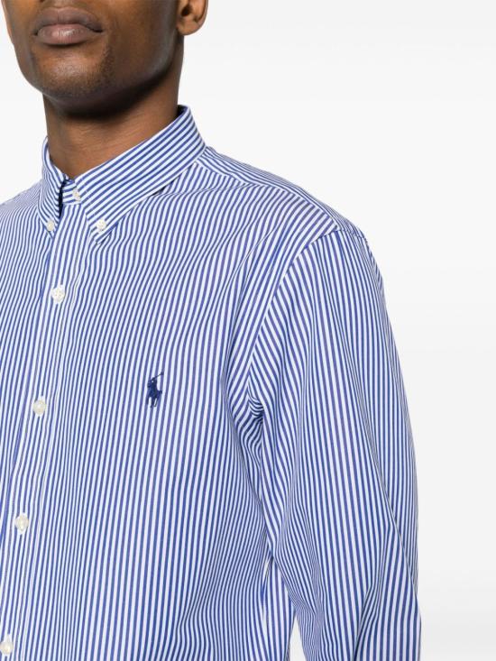 26SS 랄프 로렌 긴팔 셔츠 710928254 008 Blue - RALPH LAUREN
