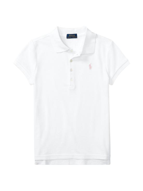 26SS [키즈] 랄프 로렌 폴로 셔츠 313573242 005 White
