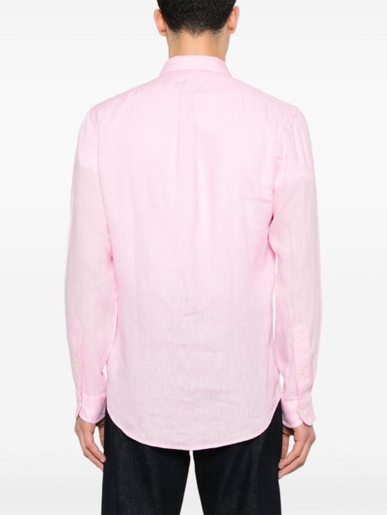 26SS 랄프 로렌 긴팔 셔츠 710968915 002 Pink - RALPH LAUREN