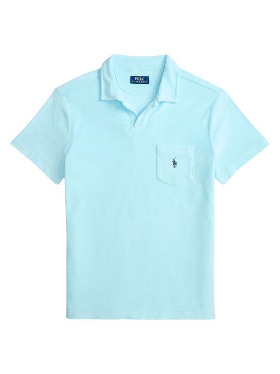 26SS 랄프 로렌 폴로 티셔츠 710A12491 004 Clear Blue