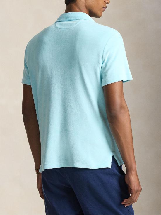 26SS 랄프 로렌 폴로 티셔츠 710A12491 004 Clear Blue - RALPH LAUREN