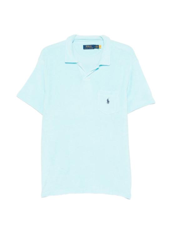 26SS 랄프 로렌 폴로 티셔츠 710A12491 004 Clear Blue - RALPH LAUREN