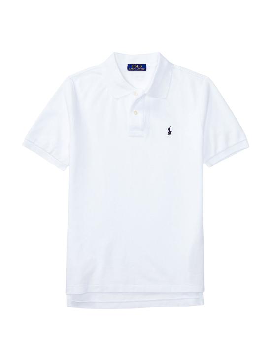26SS [키즈] 랄프 로렌 폴로 셔츠 323603252 004 WHITE