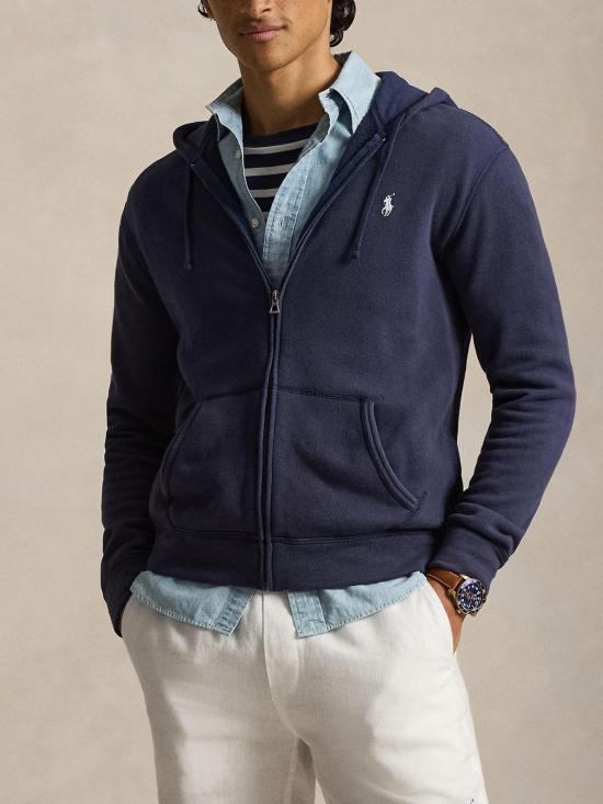 26SS 랄프 로렌 후드 티셔츠 710A12480 001 Blue - RALPH LAUREN