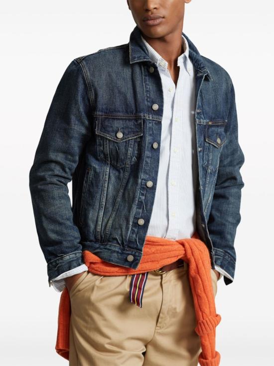 26SS 랄프 로렌 데님 자켓 710673235 001 NAVY - RALPH LAUREN