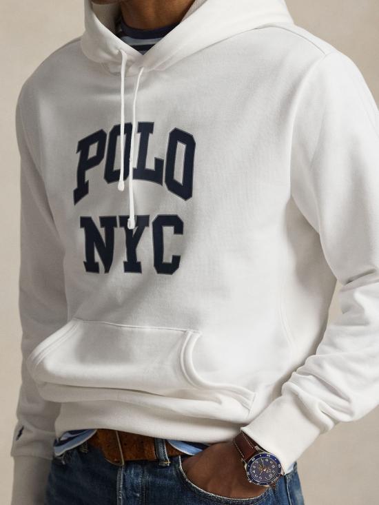 26SS 랄프 로렌 후드 티셔츠 710A13245 002 White - RALPH LAUREN