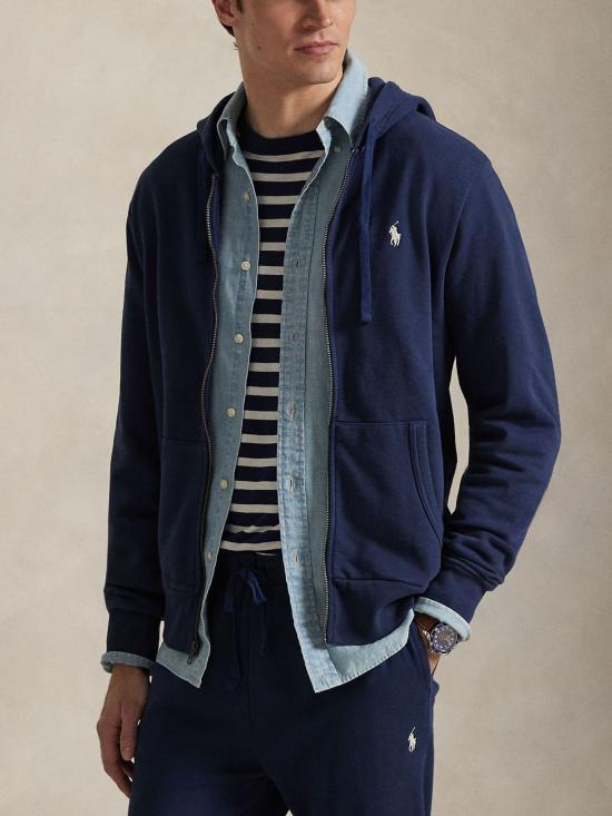 26SS 랄프 로렌 후드 티셔츠 710916692 014 NAVY - RALPH LAUREN
