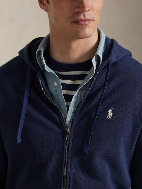 26SS 랄프 로렌 후드 티셔츠 710916692 014 NAVY - RALPH LAUREN