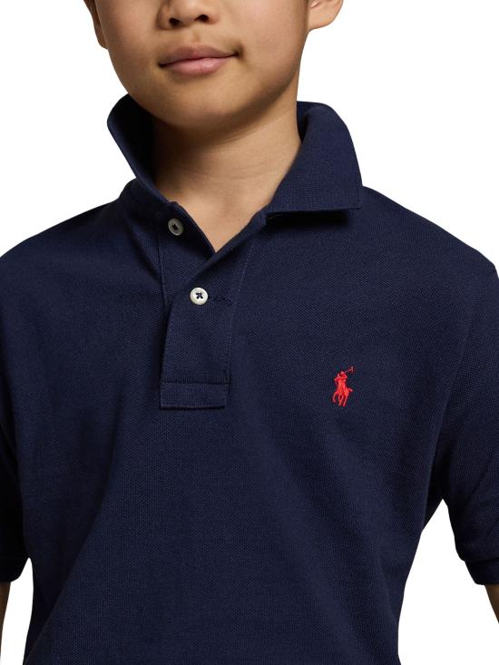 26SS [키즈] 랄프 로렌 폴로 셔츠 323603252 005 NAVY - RALPH LAUREN