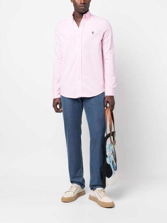26SS 랄프 로렌 긴팔 셔츠 710654408 101 Pink - RALPH LAUREN