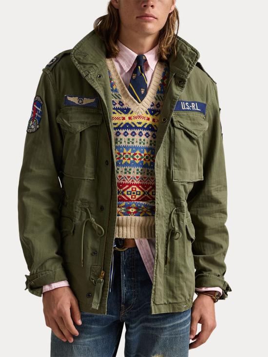 26SS 랄프 로렌 자켓 710961616 001 GREEN - RALPH LAUREN