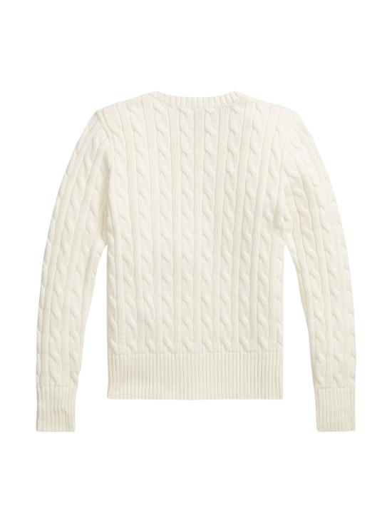 26SS [키즈] 랄프 로렌 캐시미어 니트 313901316 011 White - RALPH LAUREN