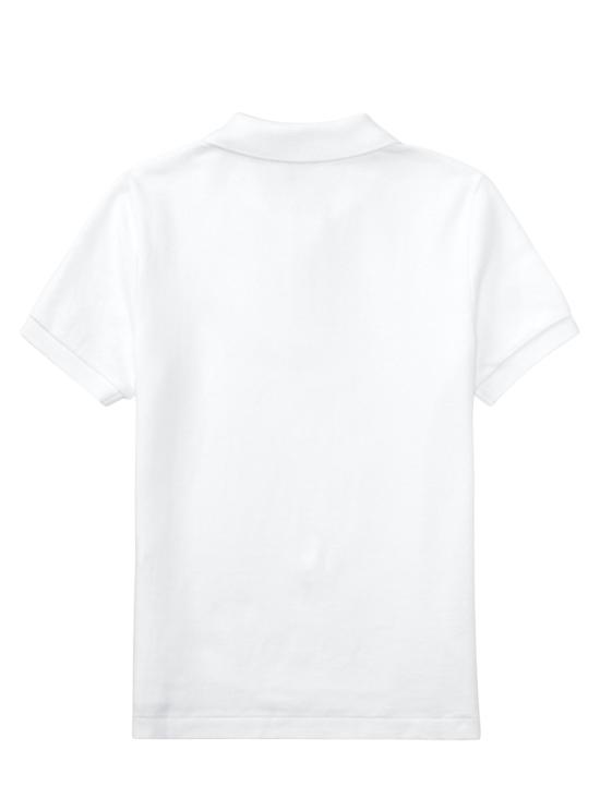 26SS [키즈] 랄프 로렌 폴로 셔츠 322603252 004 White - RALPH LAUREN