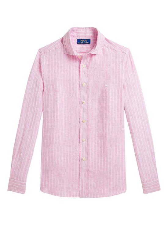 26SS [키즈] 랄프 로렌 셔츠 323A13343 001 PINK
