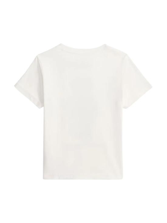26SS [키즈] 랄프 로렌 티셔츠 322P00508 001 WHITE - RALPH LAUREN