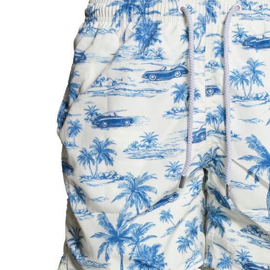 26SS 세인트바쓰 스윔팬츠 GUS0001 01078L1061 Bianco blu - MC2 SAINT BARTH