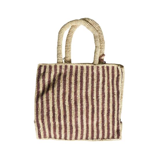 26SS 세인트바쓰 토트백 COL0013 00406L18EMB Marrone corda - MC2 SAINT BARTH