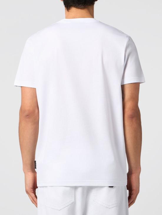 26SS 필립 플레인 반팔 티셔츠 SAFCMTK8843PJY002N 01 White - PHILIPP PLEIN