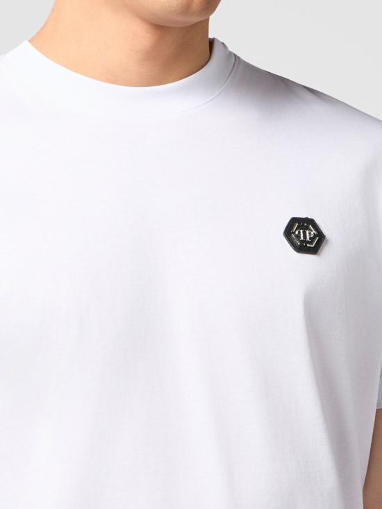 26SS 필립 플레인 반팔 티셔츠 SAFCMTK8843PJY002N 01 White - PHILIPP PLEIN
