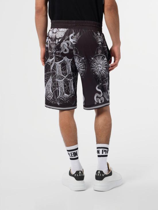 26SS 필립 플레인 숏팬츠 SAFCMJT2764PTE003N 02 Black - PHILIPP PLEIN