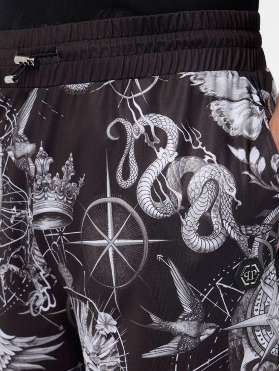 26SS 필립 플레인 숏팬츠 SAFCMJT2764PTE003N 02 Black - PHILIPP PLEIN