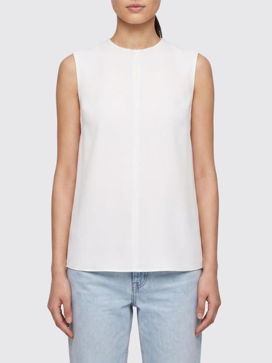26SS 토템 민소매 티셔츠 252WRT0508FB019 188 White