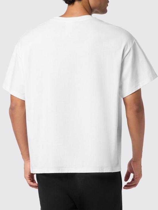 26SS 플레인스포츠 반팔 티셔츠 AAECMTK8766STE001N 01 White - PLEIN SPORT