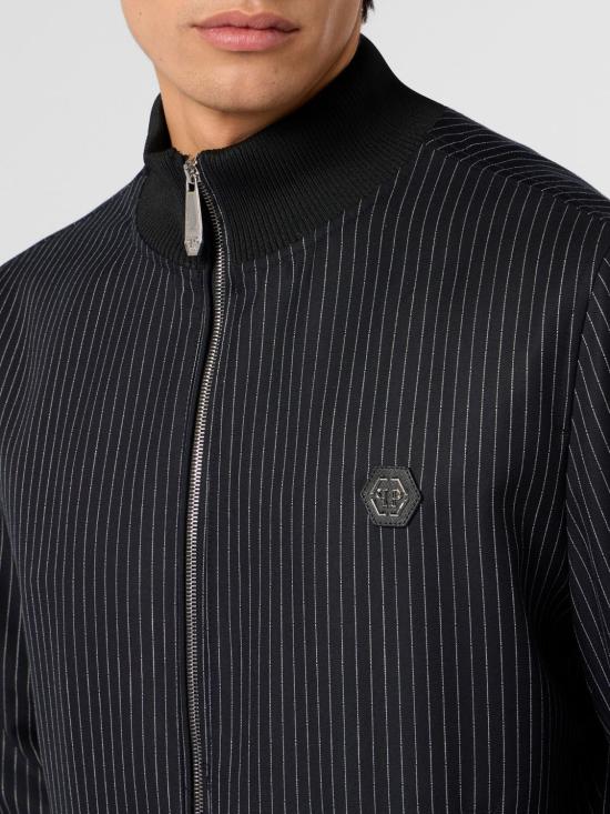 26SS 필립 플레인 봄버 자켓 PAFCMJB3955PTE022N 02 Black - PHILIPP PLEIN