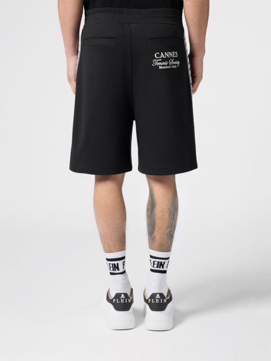 26SS 필립 플레인 숏팬츠 PAFCMJT2819PTE003N 02 Black - PHILIPP PLEIN