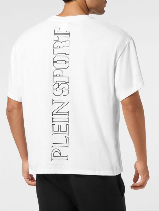 26SS 플레인스포츠 반팔 티셔츠 AAECMTK8765STE001N 01 White - PLEIN SPORT