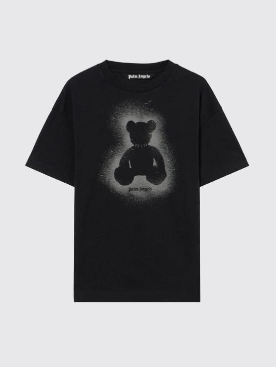 26SS 팜앤젤스 반팔 티셔츠 PMAA109S26JER001 1007 Black - PALM ANGELS