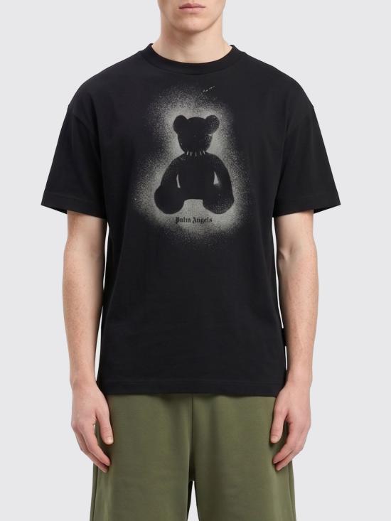 26SS 팜앤젤스 반팔 티셔츠 PMAA109S26JER001 1007 Black