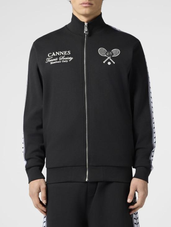 26SS 필립 플레인 봄버 자켓 PAFCMJB3984PTE003N 02 Black