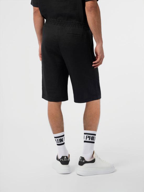 26SS 필립 플레인 숏팬츠 SAFCMRT1643PTE003N 0202 Black - PHILIPP PLEIN