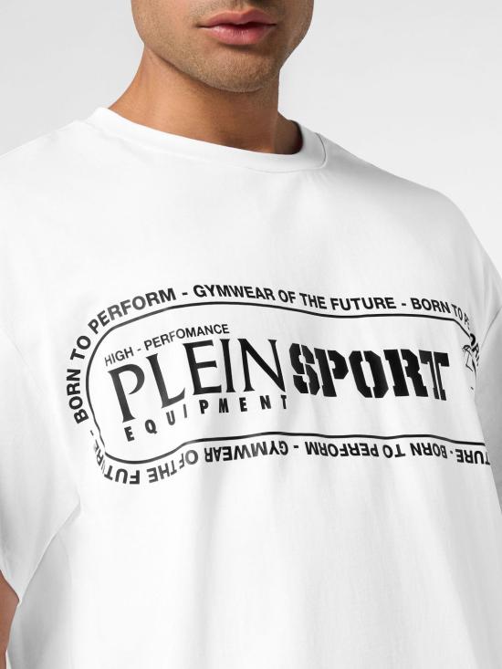 26SS 플레인스포츠 반팔 티셔츠 AAECMTK8769STE001N 01 White - PLEIN SPORT