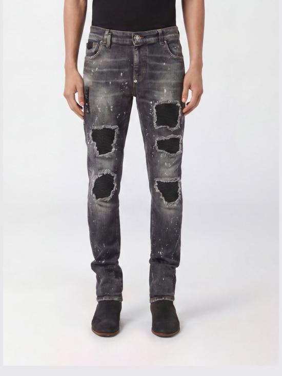26SS 필립 플레인 데님 팬츠 FAECMDT4141PDE004N 02MW Grey