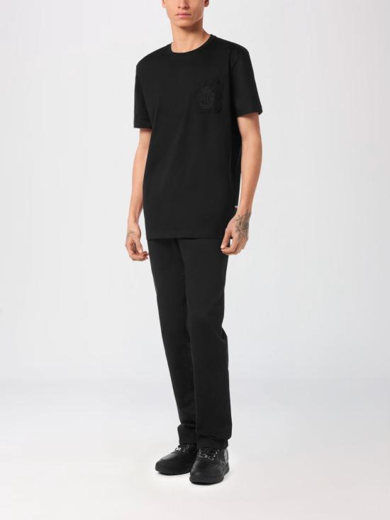 26SS 빌리어네어 반팔 티셔츠 WAECMTK8341BTE014N 02 Black - BILLIONAIRE