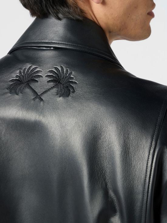 26SS 필립 플레인 가죽 자켓 PAFCMLB2048PLE005N 02 Black - PHILIPP PLEIN