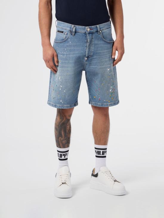 26SS 필립 플레인 데님 숏팬츠 SAFCMDT4300PDE004N 07MY Denim
