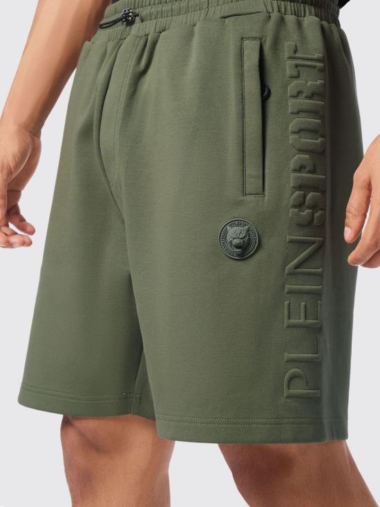 26SS 플레인스포츠 숏팬츠 FAECMJT2639STE003N 65 Military - PLEIN SPORT