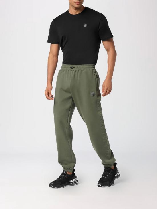 26SS 플레인스포츠 트레이닝/조거 팬츠 FAECMJT2638STE003N 65 Military - PLEIN SPORT
