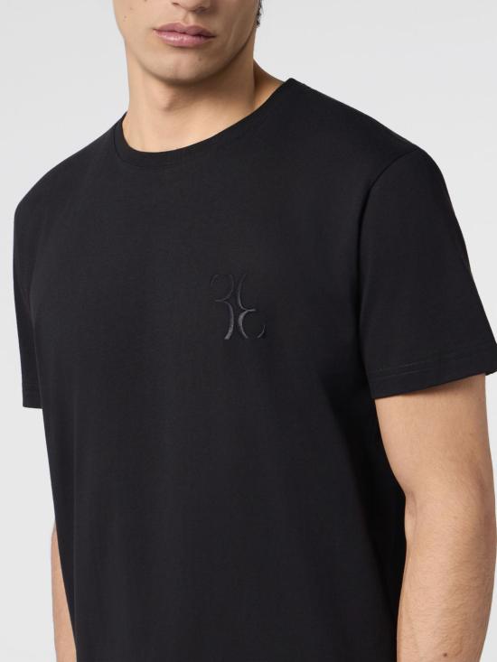 26SS 빌리어네어 반팔 티셔츠 BAFCMTK8931BTE014N 02 Black - BILLIONAIRE