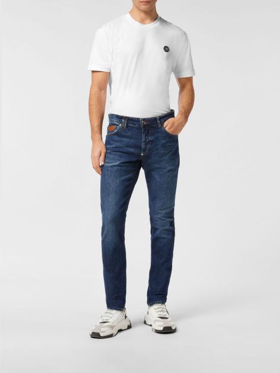 26SS 필립 플레인 데님 팬츠 FAECMDT4147PDE004N 14ME Denim - PHILIPP PLEIN
